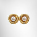 Chanel-Pre-Owned-Luxury-Brand-Vintage-Faux-Pearl-and-Crystal-Twisted-Rope-Knot-Earclips-FrontPage