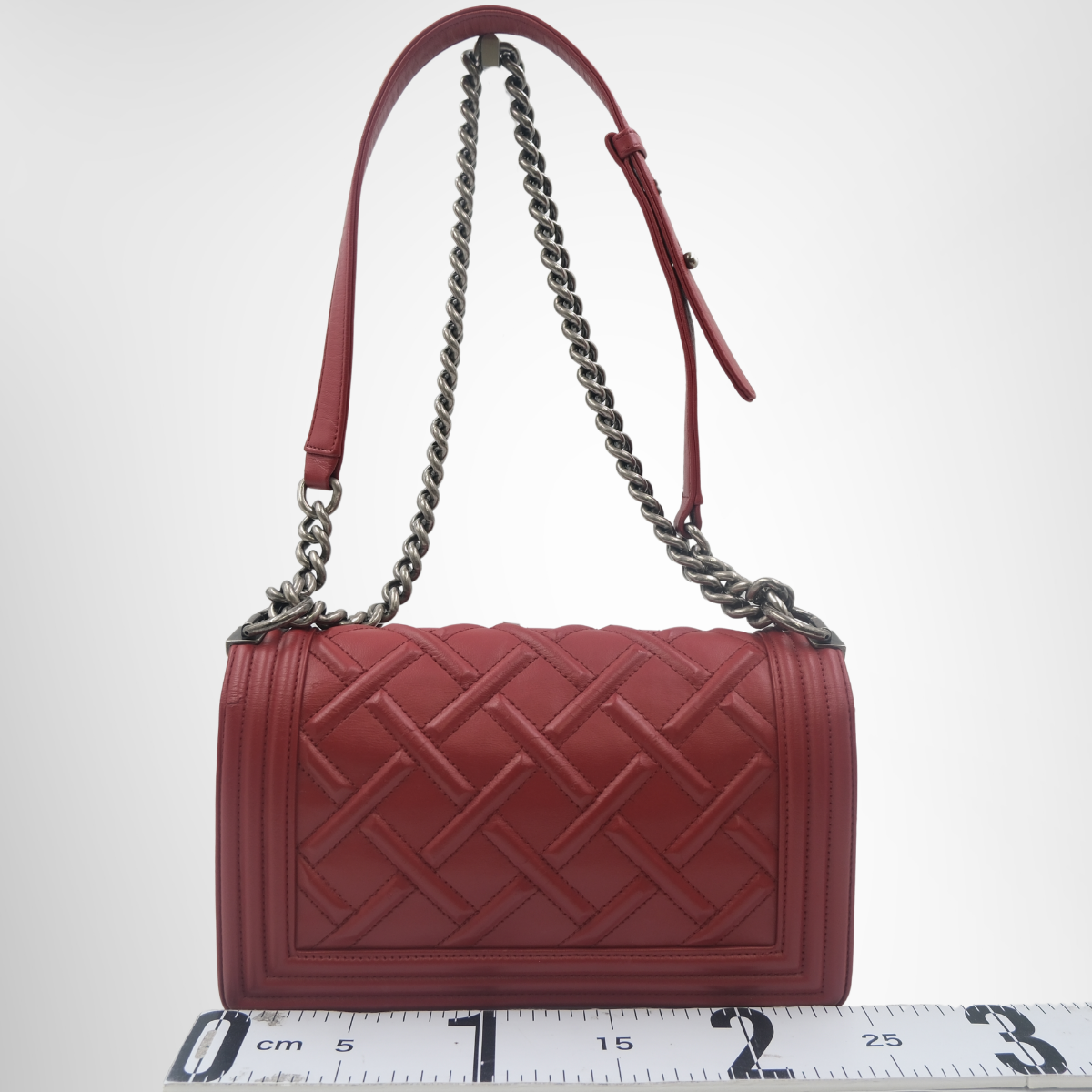 Chanel Celtic Boy Flap Bag – Pre-Owned Luxury Brand Bags – Antonio & Co Back View