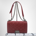 Chanel Celtic Boy Flap Bag – Pre-Owned Luxury Brand Bags – Antonio & Co Front View