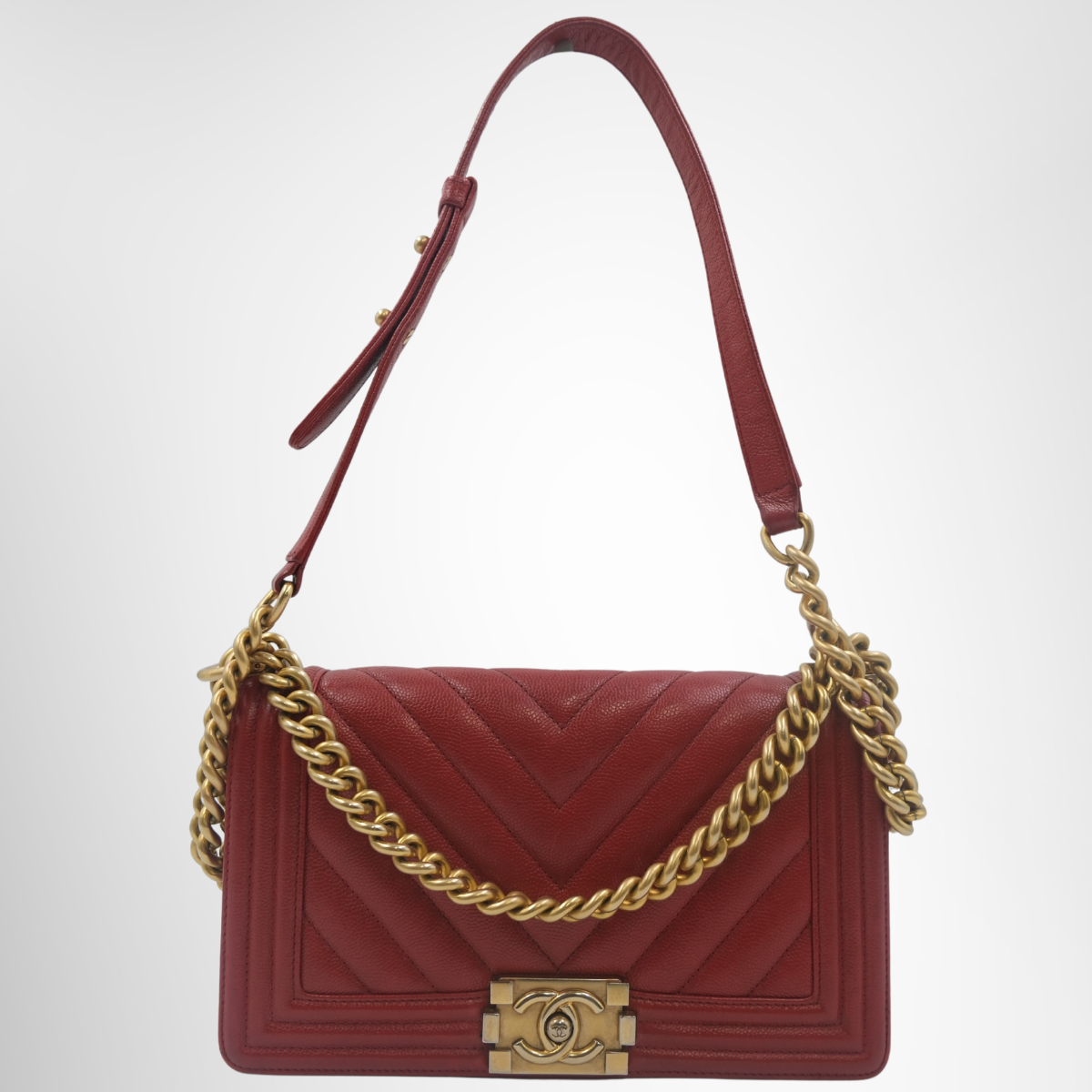 Chanel Chevron Boy Flap Bag – Pre-Owned Luxury Brand Bags – Antonio & Co Front Page