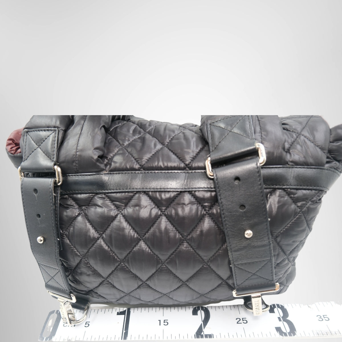 Chanel Coco Cocoon Quilted Flap Backpack – Pre-Owned Luxury Brand Bags – Antonio & Co Back View