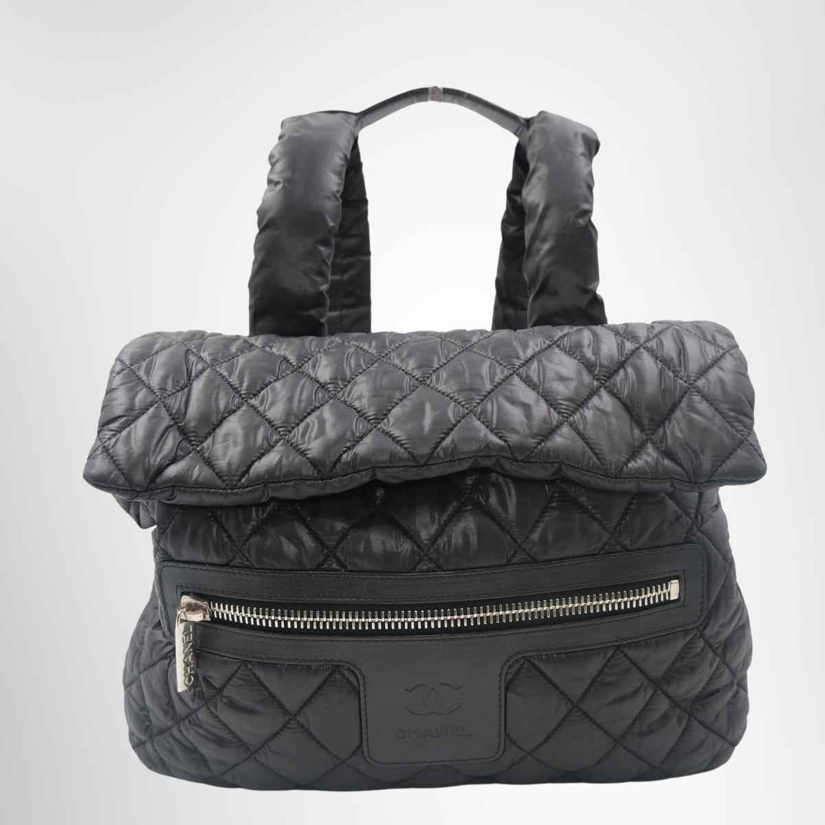 Chanel Coco Cocoon Quilted Flap Nylon Backpack