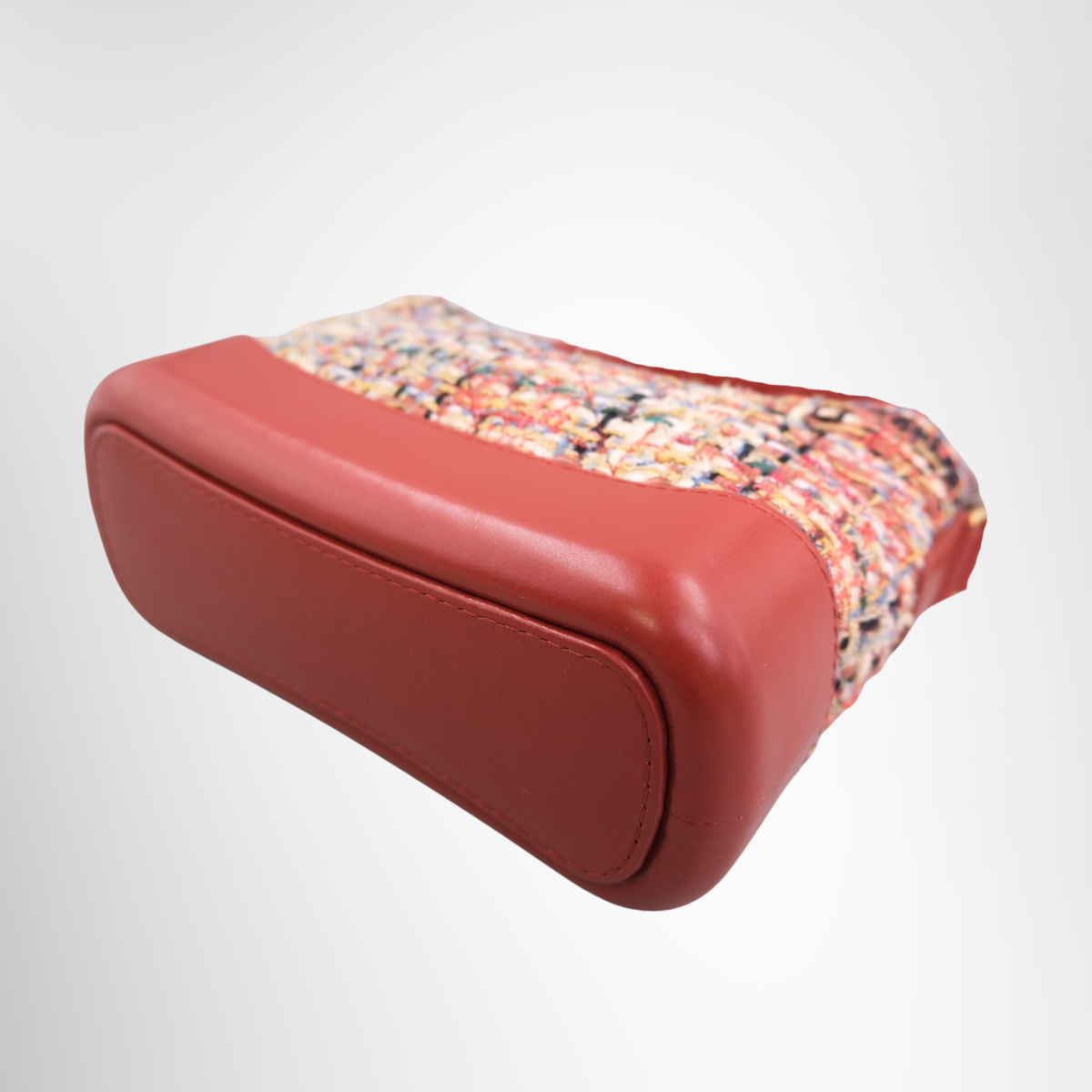 Chanel Gabrielle Tweed Red Shoulder Bag