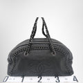 Chanel Luxe Ligne Bowler Bag – Pre-Owned Luxury Brand Bags – Antonio & Co Front View 