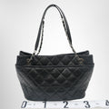 Chanel Timeless CC Soft Quilted Shopping Tote – Pre-Owned Luxury Brand Bags – Antonio & Co Back View 