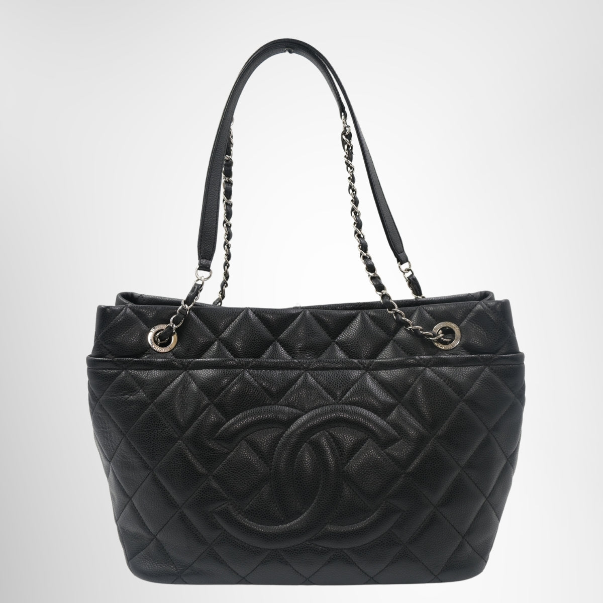 Chanel Timeless CC Soft Quilted Shopping Tote – Pre-Owned Luxury Brand Bags – Antonio & Co Front Page