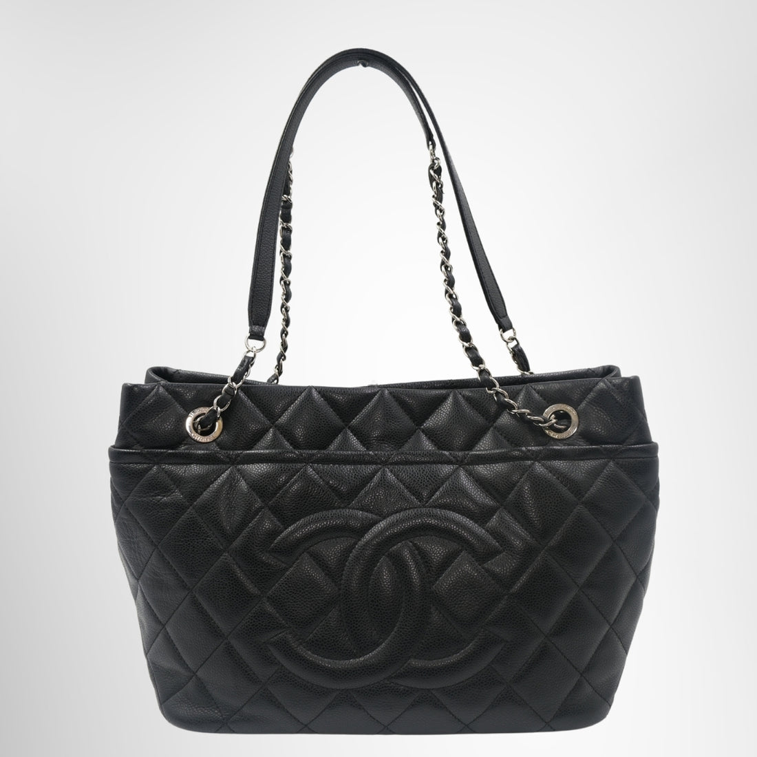 Chanel Timeless CC Soft Quilted Shopping Tote – Pre-Owned Luxury Brand Bags – Antonio & Co Front Page