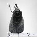 Chanel Timeless CC Soft Quilted Shopping Tote – Pre-Owned Luxury Brand Bags – Antonio & Co Side View 