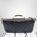 Chanel Top Handle Flap Bag – Pre-Owned Luxury Brand Bags – Antonio & Co Back VIew