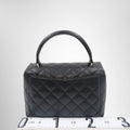 Top Handle Flap Bag – Pre-Owned Luxury Brand Bags – Antonio & Co Back View