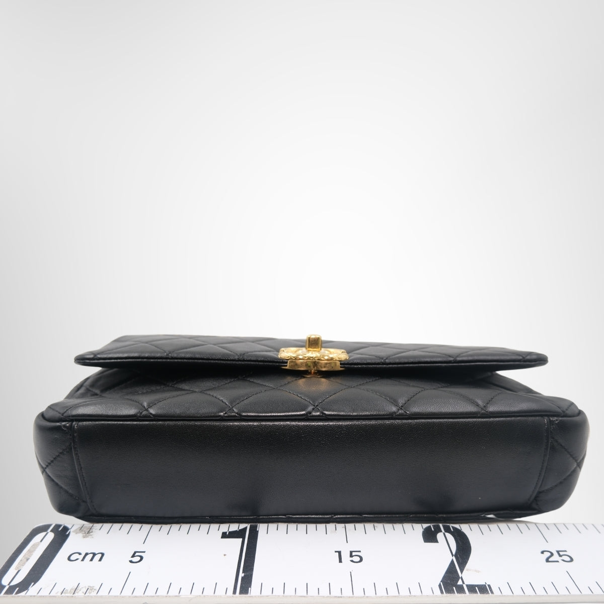 Chanel Top Handle Flap Bag – Pre-Owned Luxury Brand Bags – Antonio & Co Bottom View 