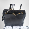 Chanel Triple Coco Mark Chain Shoulder Bag – Pre-Owned Luxury Brand Bags – Antonio & Co Back View