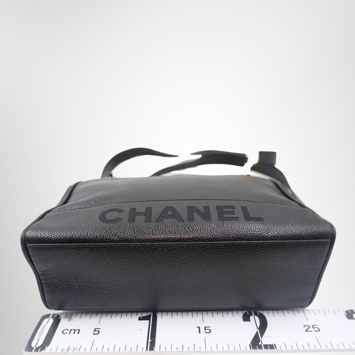 Chanel Triple Coco Mark Chain Shoulder Bag – Pre-Owned Luxury Brand Bags – Antonio & Co Bottom View 