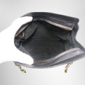 Chanel Vintage Triple CC Caviar Tote Bag – Pre-Owned Luxury Brand Bag – Antonio & Co Interior View 