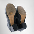 Chanel Interlocking CC Logo Over-the-Knee Leather Lace-Up Boots – Pre-Owned Luxury Brand Shoes – Antonio & Co Soles VIew