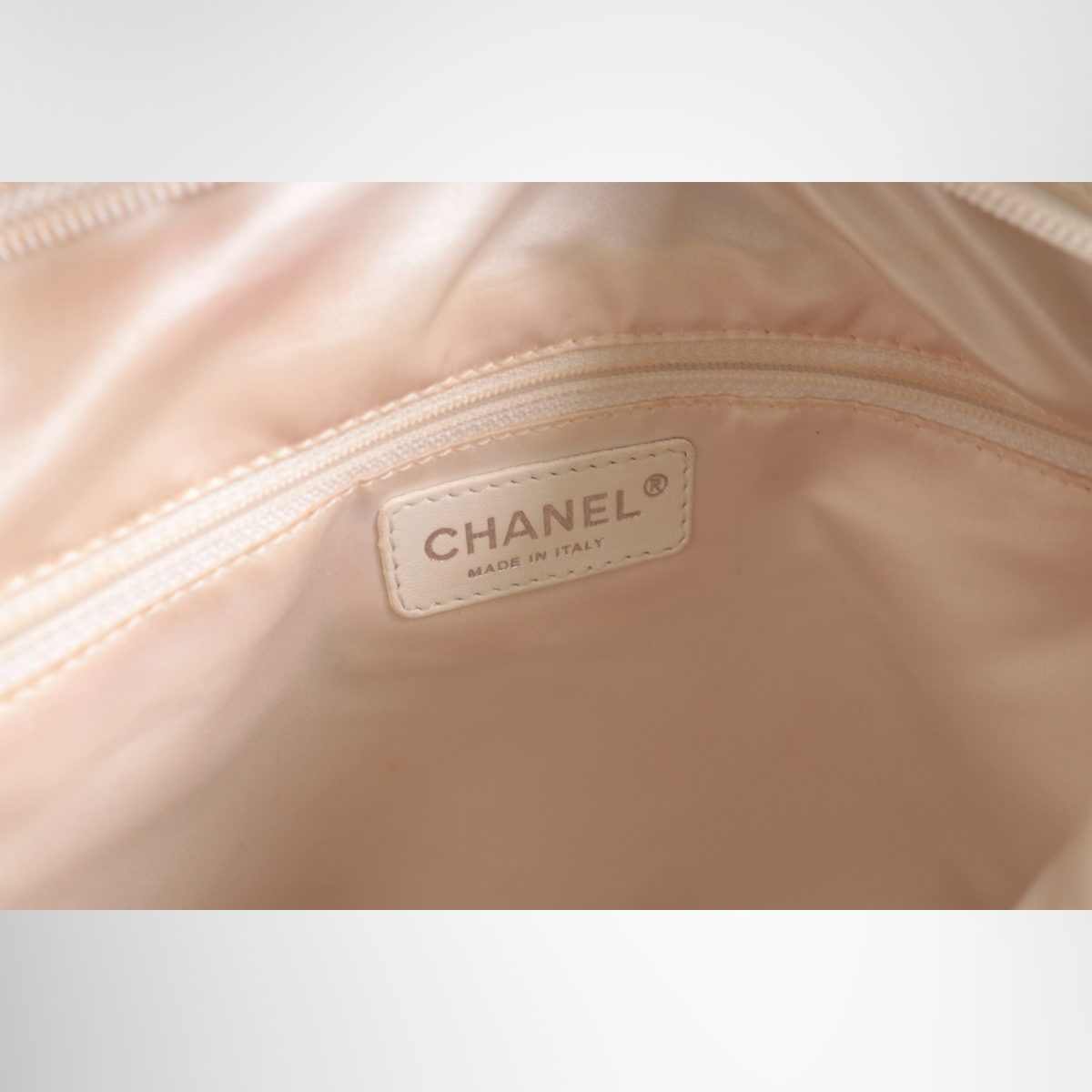 Chanel Lambskin Braided Chain Shoulder Bag – Ivory