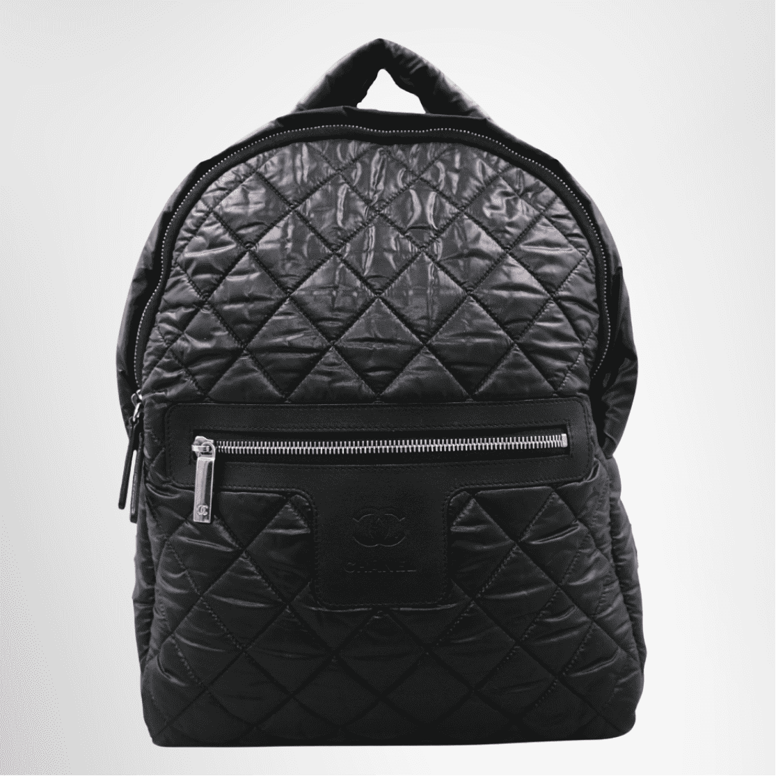 Chanel Coco Quilted Nylon Backpack