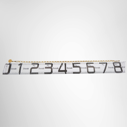 Chanel Vintage Medallion Chain Leather  gold-tone