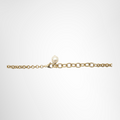 Chanel Flower Motif Rhinestone CC Logo Charm Necklace – Pre-Owned Luxury Accessory – Antonio & Co – Lock VIew