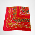 Chanel Preowned Luxury 1990s Chain and Gripoix Jewelry Print Silk Scarf  Folded View2 - Antonio & Co.