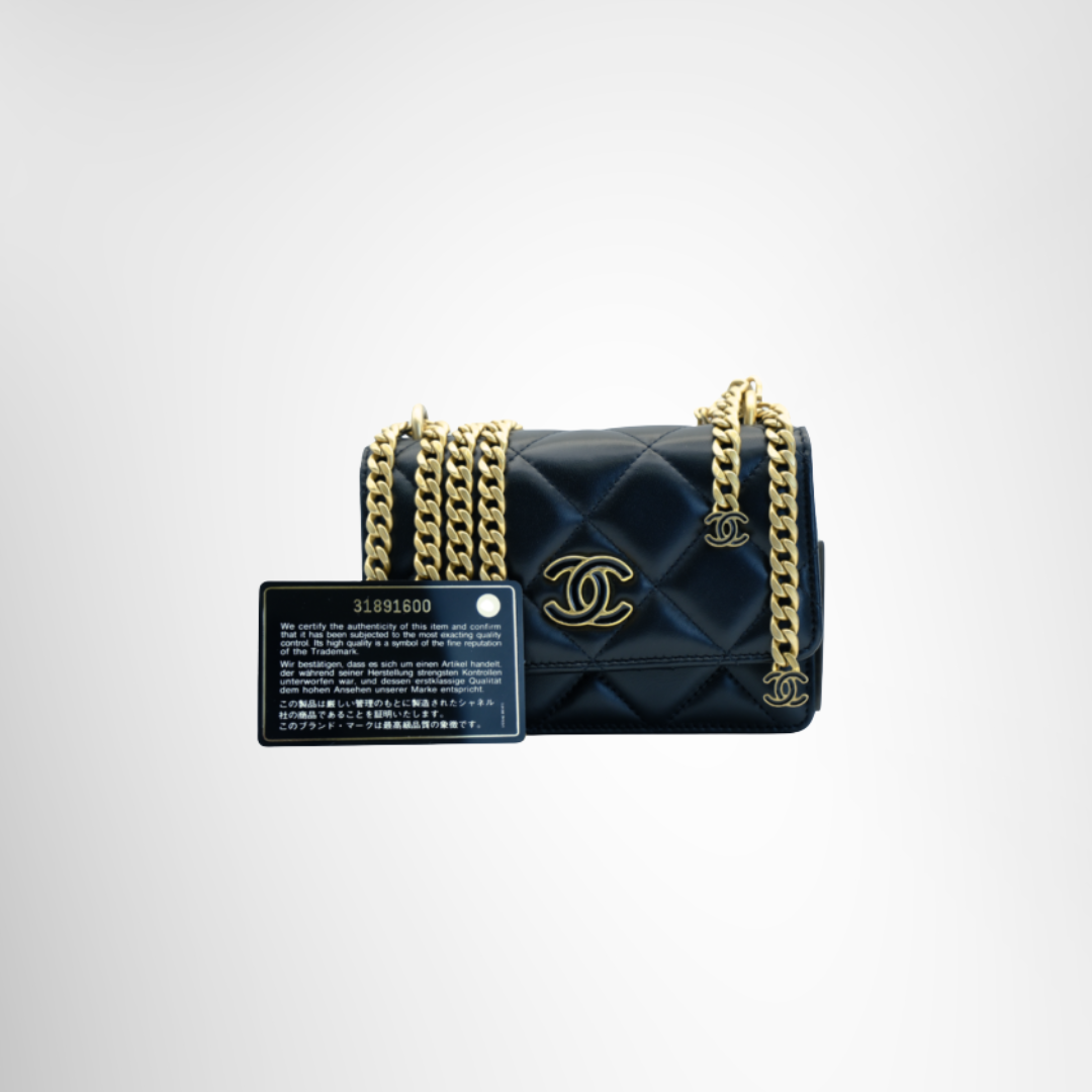 Chanel Preowned Luxury 19 Wallet on Chain Front Page