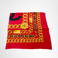Chanel Preowned Luxury 31 Rue Cambon Paris Silk Scarf Folded View - Antonio & Co.