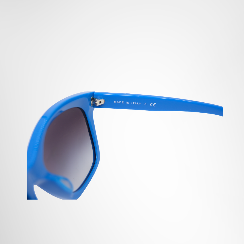 Chanel Preowned Luxury 5313 Sunglasses in Bright Blue Sunglasses Side View3 - Antonio & Co.