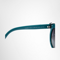 Chanel Preowned Luxury 5315 Green Cat Eye Sunglasses Inside View2 - Antonio & Co.