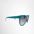 Chanel Preowned Luxury 5315 Green Cat Eye Sunglasses Side View - Antonio & Co.