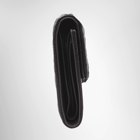 Chanel Classic Small Flap Wallet in Black Caviar Leather