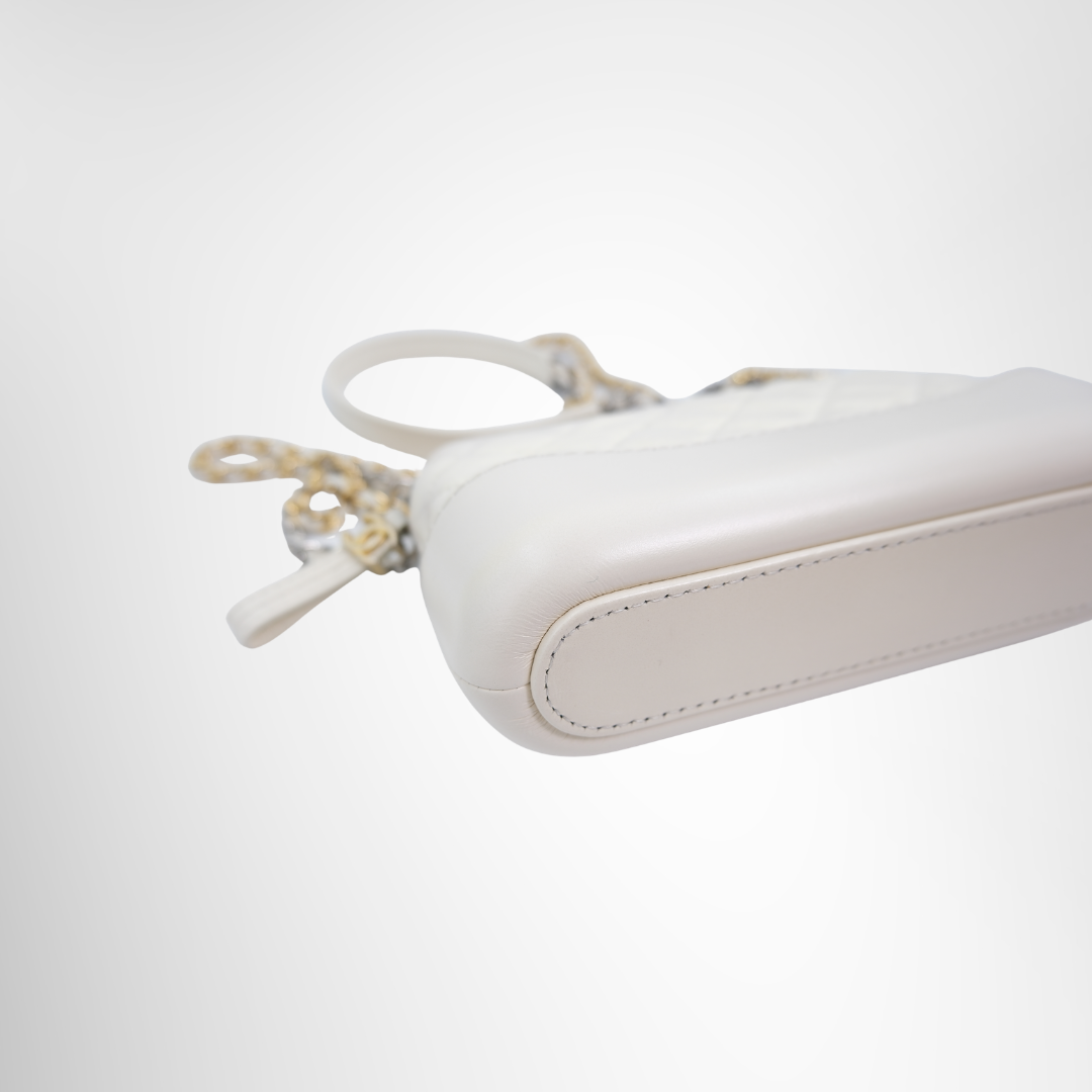 Chanel Preowned Luxury Bag Gabriel Cocoman Shoulder Bag Bottom View 3