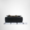 Chanel Preowned Luxury Bag Jumbo Classic Double Flap Bag in Quilted Lambskin Bottom View