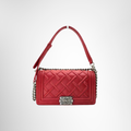 Chanel Preowned Luxury Boy Bag Front View1