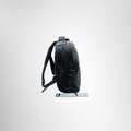 Chanel Preowned Luxury Coco Quilted Nylon Backpack Side View