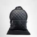 Chanel Preowned Luxury Coco Quilted Nylon Backpack With Dust Bag Front Page