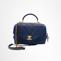 Chanel Preowned Luxury Coco Top Handle Bag Front Page