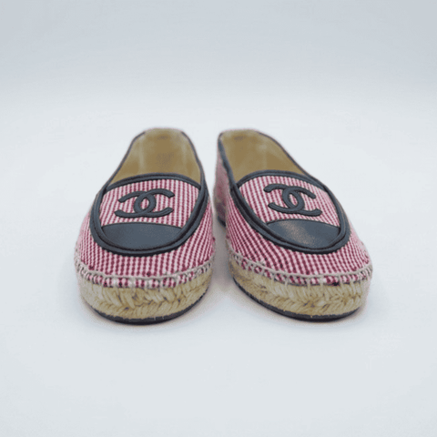 Chanel Espadrille Flat Shoes