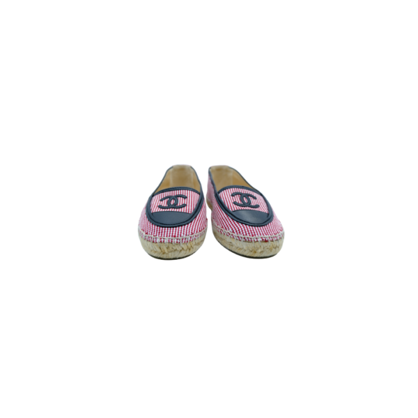 Chanel Preowned Luxury Espadrille Flat Shoes Front Page