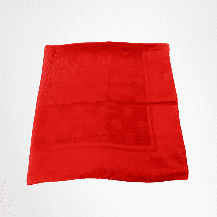 Chanel Jacquard Silk Square Scarf