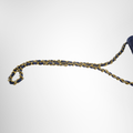 Chanel Preowned Luxury Matrasse Push Rock Chain Navy Lambskin Bag Strap - Antonio & Co.