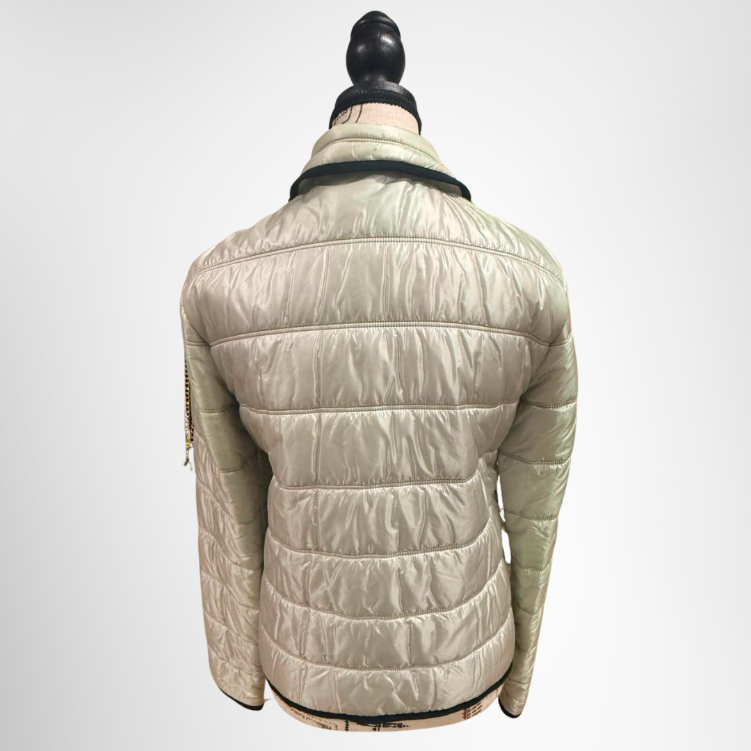 Chanel Preowned Luxury Puff Jacket Back View