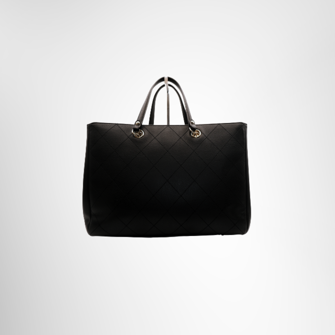 Chanel Preowned Luxury Shopping Tote Back View