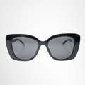 Chanel Preowned Luxury Square CH5422B with Black Acetate Frame Sunglasses Front View - Antonio & Co.