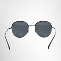 Chanel Preowned Luxury Sunglasses 4234-H Pearl Embellished Round Sunglasses Back View