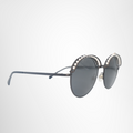 Chanel Preowned Luxury Sunglasses 4234-H Pearl Embellished Round Sunglasses Side View