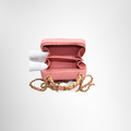 Chanel Preowned Luxury Top Handle Mini Vanity Interior View