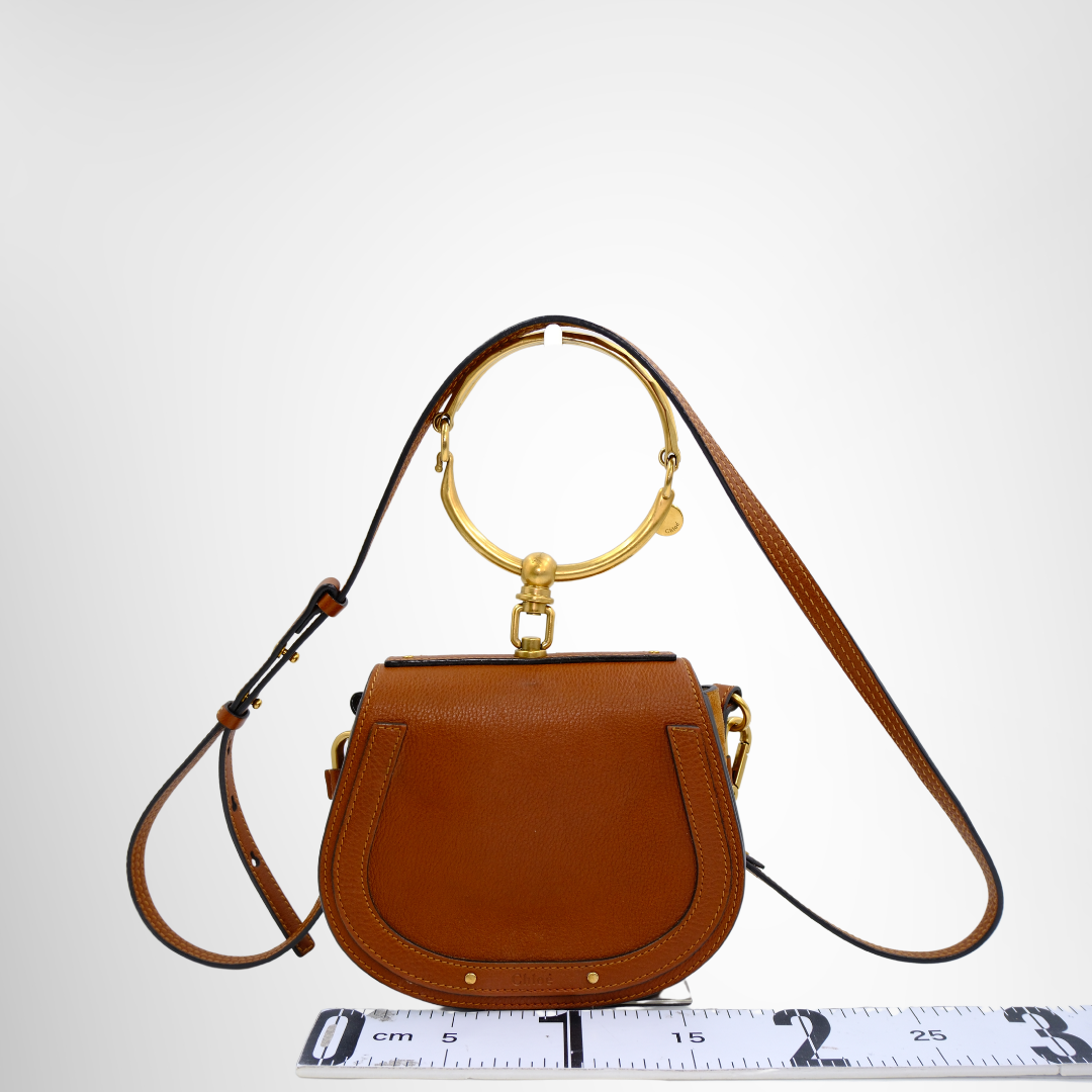 Chloe Pre-Owned Luxury Nile Sling Bag - Antonio & Co. Front View