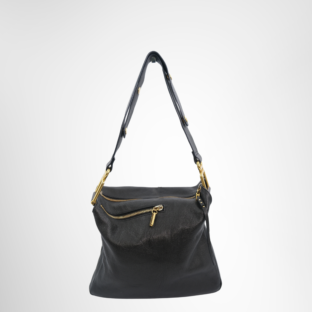 Chloe Preowned Luxury Bag Vanessa Shoulder Bag Front View