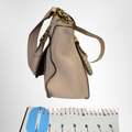 Chloe Preowned Luxury Marcie Double Carry Satchel Side View