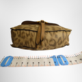 Chloe Preowned Luxury Marcie Medium Satchel Leopard Print Bottom View